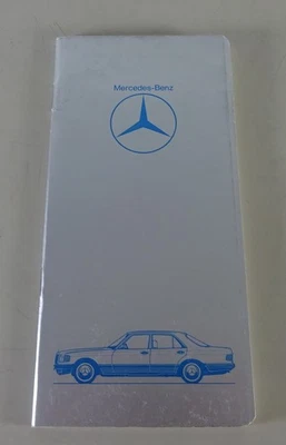 Datenbuch Mercedes-Benz W123 / S123 / W126 / C126 / R107 Stand 09/1991 - Bild 1 von 3
