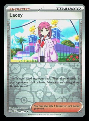 Lacey Reverse Holo Uncommon SV: Prismatic Evolutions 114/131 NM