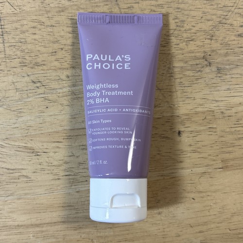 Paula's Choice Weightless Body Treatment 2% BHA (2 fl oz/ 60 ml) SEALED