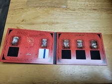 2005 FLEER FLAIR DYNASTY FOUNDATION JERSEY BOOKLET 23/25  MARLINS (5 Jersey's)