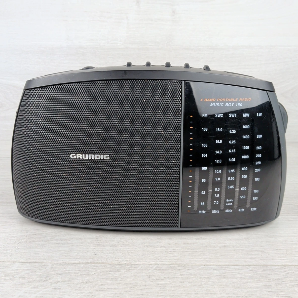 Radio Réveil Grundig Clock Boy 500 - Transistor Années 80 Avec Horloge