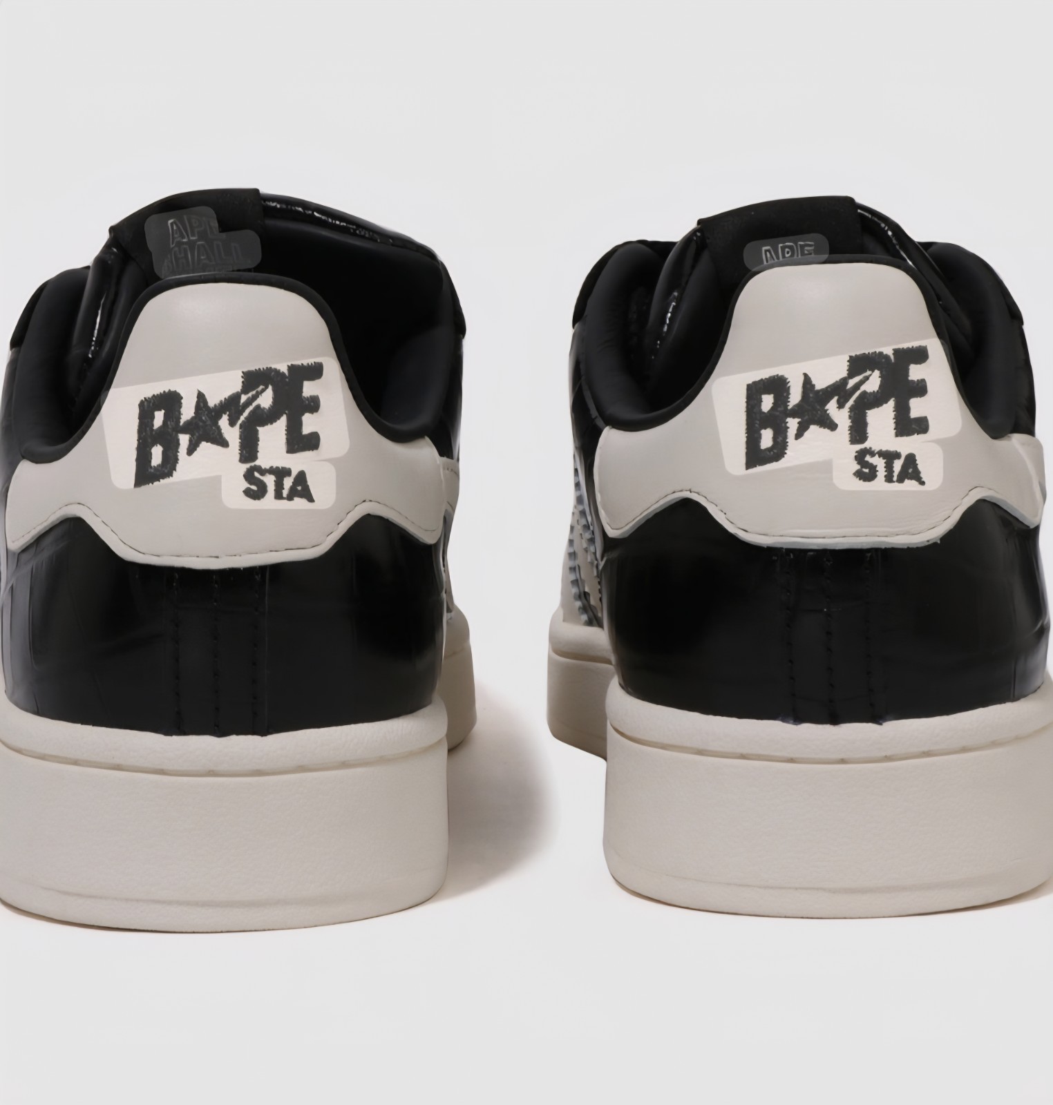 Adidas Campus 00s  Bape World Cup Pack Black And White Size 4M US thumbnail 3