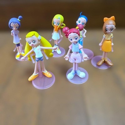 Ojamajo Doremi Mini Figure Set 6 Figures with Stand Collectible Authentic