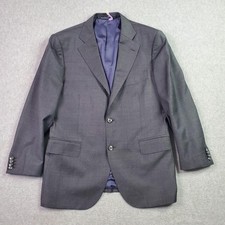 Suitsupply Blazer Mens 44S Charcoal Wool Lazio Slim Fit 2 Button Double Vent