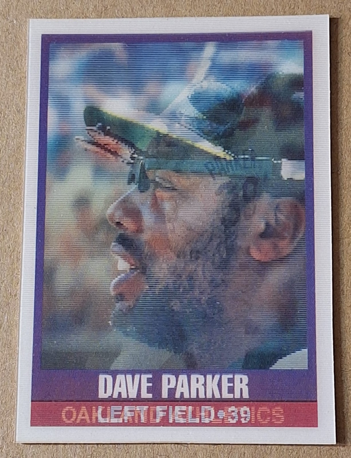 Dave Parker Oakland Athletics / 2025 HOF / RIP - 1989 Sportflics Baseball #49