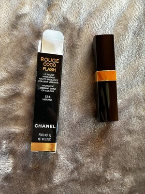 CHANEL - 3g ROUGE COCO FLASH 124 VIBRANT