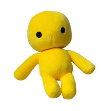 Wobbly Life Plush Toys,Yellow Man Stuffed Figure Doll for Game Fans