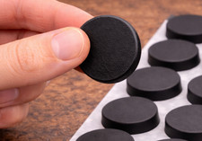 3/4" x 3/16" Rubber Feet Bumpers 3M Adhesive Anti Slip Audio Repair 32 Pack