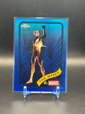 2025 Topps Chrome Marvel THE MAKER #74 Blue Refractor (139) /299 RAW