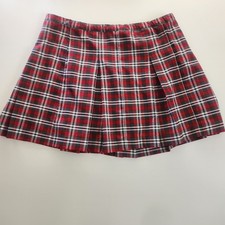 VNTG Official Schoolwear Plaid Skirt WMNS Plus Size 20.5 School Girl EUC Costume