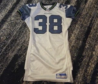 NFL Reebok On Field Seattle Seahawks Mack Strong Signature Jersey Size Men's 46