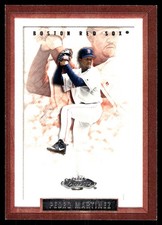 Pedro Martinez 2002 Fleer Showcase #2 Red Sox MLB READ FREE SHIP AutographDen