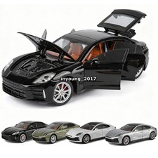 1/24 Porsche Panamera Model Toy Car Diecast Toy Vehicle Doors Open Light Sound