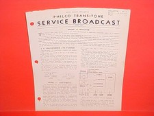 1920-1942 Philco Car Radio Service Manual Model 11 Ford Auburn Cord Deusenberg