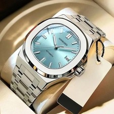 Automatic Men’s Watch Luminous Dial Waterproof Stainless Steel Luxury