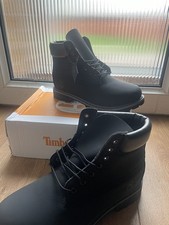 Stivali Timberland neri impermeabili premium stile classico UK 10,5
