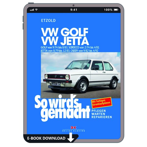 Vw Golf 1 Typ 17 1974-1983 So Wird's Gemacht Werkstatthandbuch E-Book Pdf-image