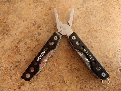 Gerber Clutch Mini Multi Tool Pliers Black