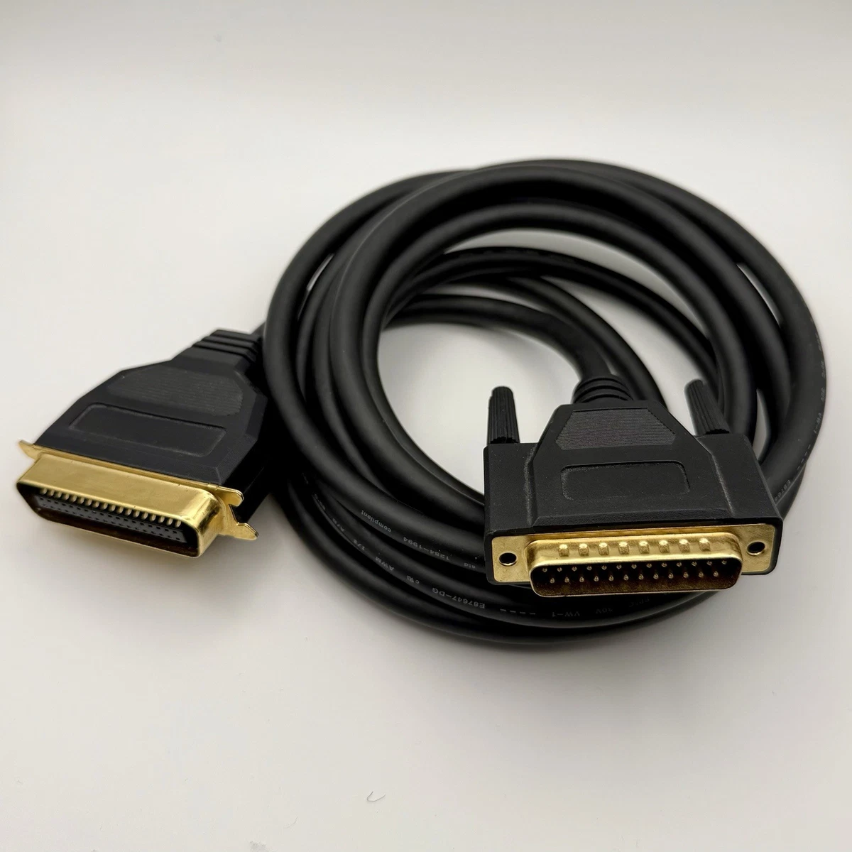 LOT10 3' IEEE1284 DB25 25Pin Male to HPCN36 36Pin Male Cable