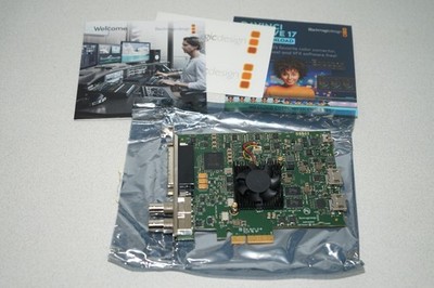 ^ Blackmagic Design DeckLink Studio 4K Capture Card #X7097