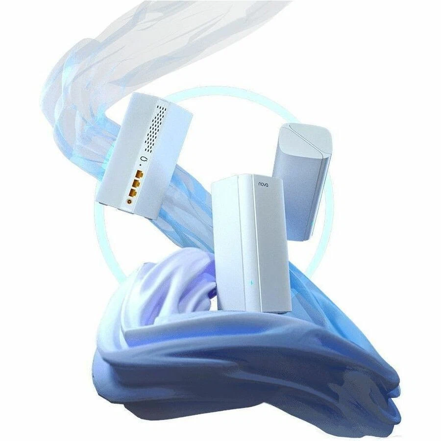 Tenda EX12 Wi-Fi 6 IEEE 802.11 a/b/g/n/ac/ax Ethernet Wireless Router (ex12-3) - Image 3 of 4