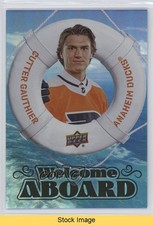2024-25 Upper Deck Series 2 Welcome Aboard Black Cutter Gauthier #WA-7 READ bg9