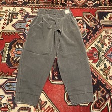 Vintage Corniche Y2K High Waist Baggy Pants Women  s Size 7/8 Tapered Leg