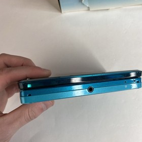 Nintendo 3DS System - Aqua Blue Region USA, Charger US Model Tested