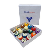 Dynaspheres Palladium Pro Grade Phenolic Resin Billiards Pool Balls Set New