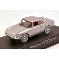Alpine Renault A108 Coupe' 2+2 1961 Silver 1:43 Norev Auto Stradali -D- Neues Mo