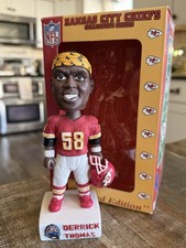 DERRICK THOMAS Kansas City Chiefs Legend LE Collector’s Series Bobblehead NIB!