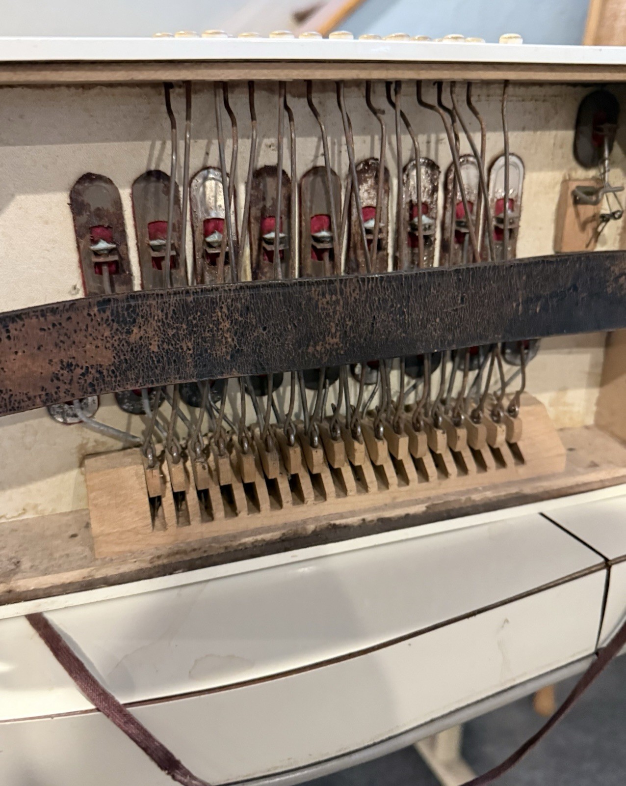 Original Venezia accordion Steel Reads Germany Made, Vintage