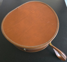 VTG Samsonite 4620 Round Hat Box/Train Case, All Original, No Stains