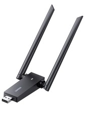 UGREEN AC1300 USB WiFi Adapter, 5dBi High Gain Dual Antennas 5G/2.4G Dual B...