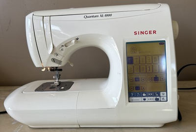 #ad Singer Quantum XL 1000 Sewing Machine Power Tested No Foot Pedal $120.00