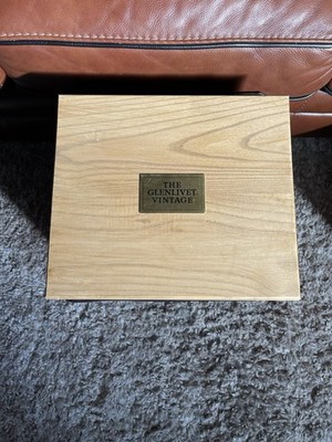 The Glenlivet Vintage Collection 1967-1972Empty Bottles & Cedar Wood Case Set