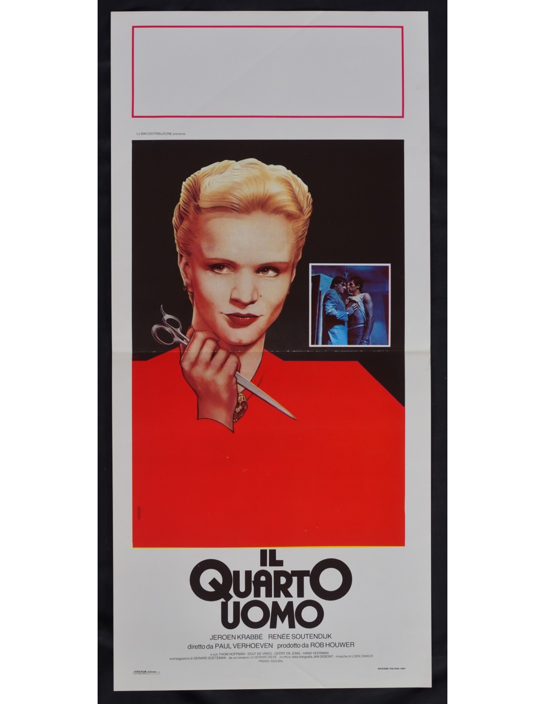 Locandina originale film Il quarto uomo (1952) - Regia di Phil Karlson