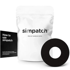 Adhesive Patch - Pack of 30 - Multiple Colors Available Black