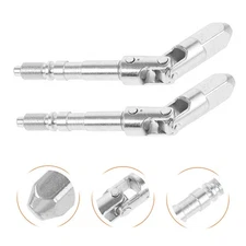 2 Pcs Floor Jack Parts Trailer Stabilizer Jacks Horizontal Universal Joint