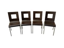 PEDRALI KUADRA* Stacking chairs - Dining / Lounge(set of 4 ) - UK DELIVERY