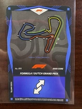 2025 Uno Elite F1 Blue #093 Dutch Grand Prix