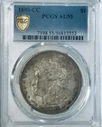1890 CC Morgan Dollar PCGS AU55