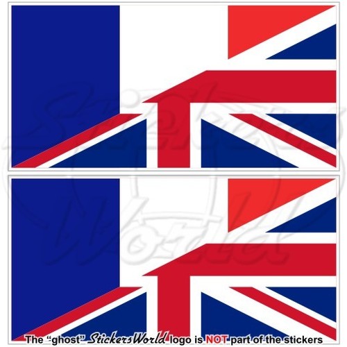 stika.co 2 Adesivi, Motivo: Bandiera del Regno Unito Union Jack, in