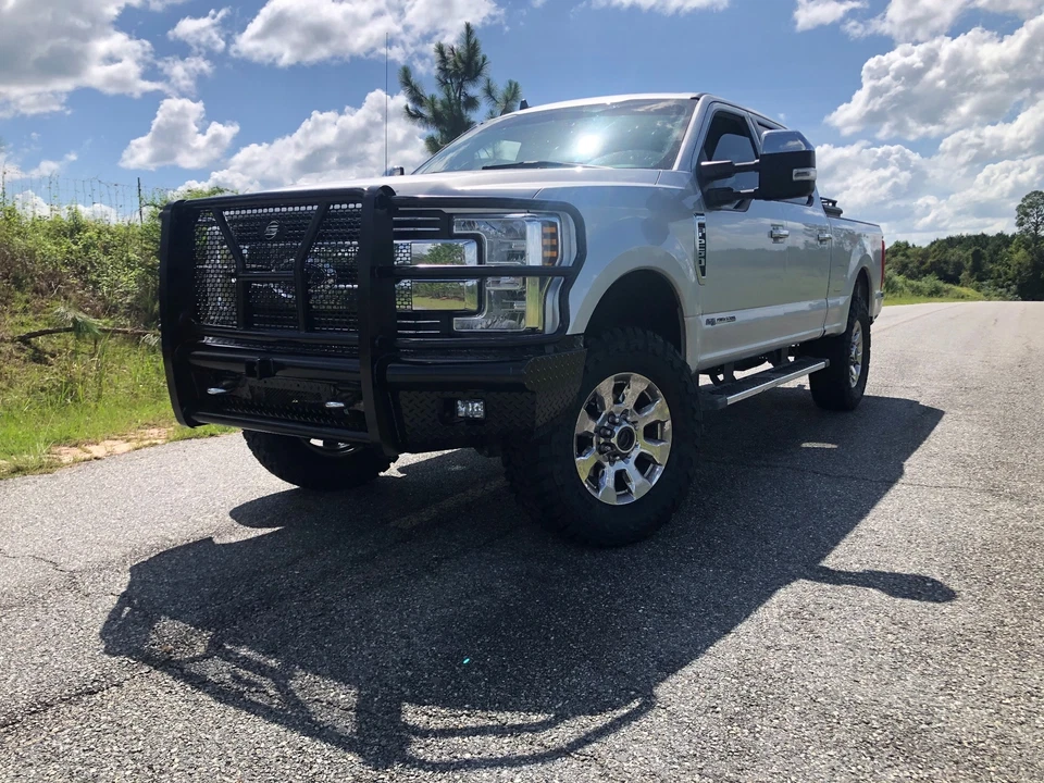 Nuevo parachoques delantero Steelcraft serie HD negro '17-'23 Ford F-250 F-350 F-450 F-550 Foto 3 de 4