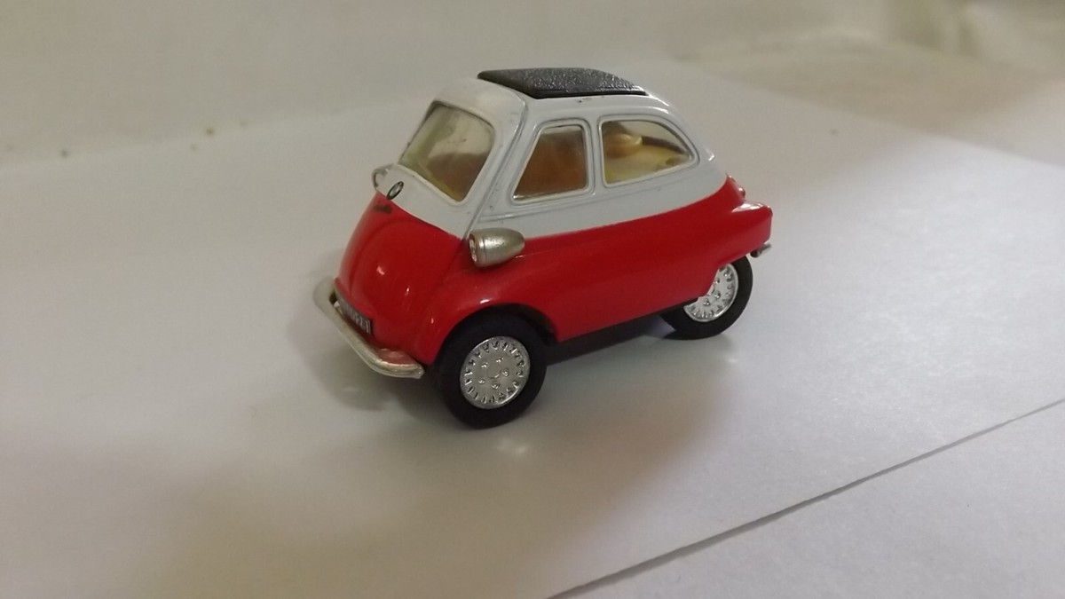 Kintoy Red & White Diecast BMW Isetta | eBay