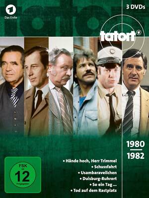 *TATORT KLASSIKER* 80ER JAHRE BOX I 1980-1982 3DVD 6 FOLGEN NEUWARE UNGESPIELT
