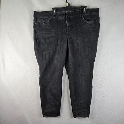 Torrid Jeans Womens 26 SHORT Black Bombshell Skinny Basic Capsule Core Premium