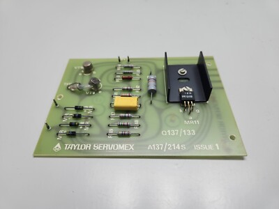 TAYLOR SERVOMEX A137/214S PCB-Karte Q137/133 Leiterplattenkarte