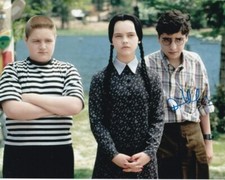 DAVID KRUMHOLTZ signed autograph 20x25cm ADDAMS FAMILY in person autograph COA