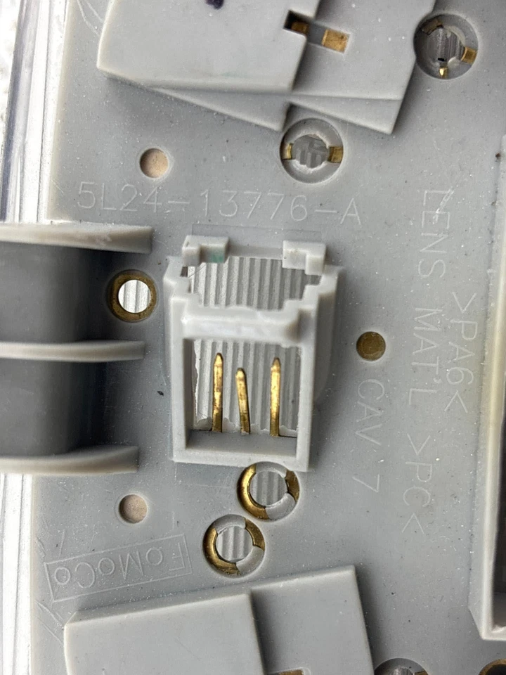 Conjunto de lámpara interior luz domo superior Ford Flex 2009-2019 OEM Foto 4 de 4